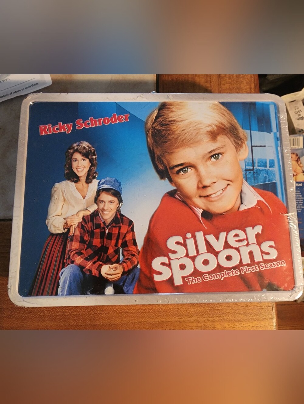 Silver Spoons Collectible Lunchbox Tin Complete First Season NEW SEALED